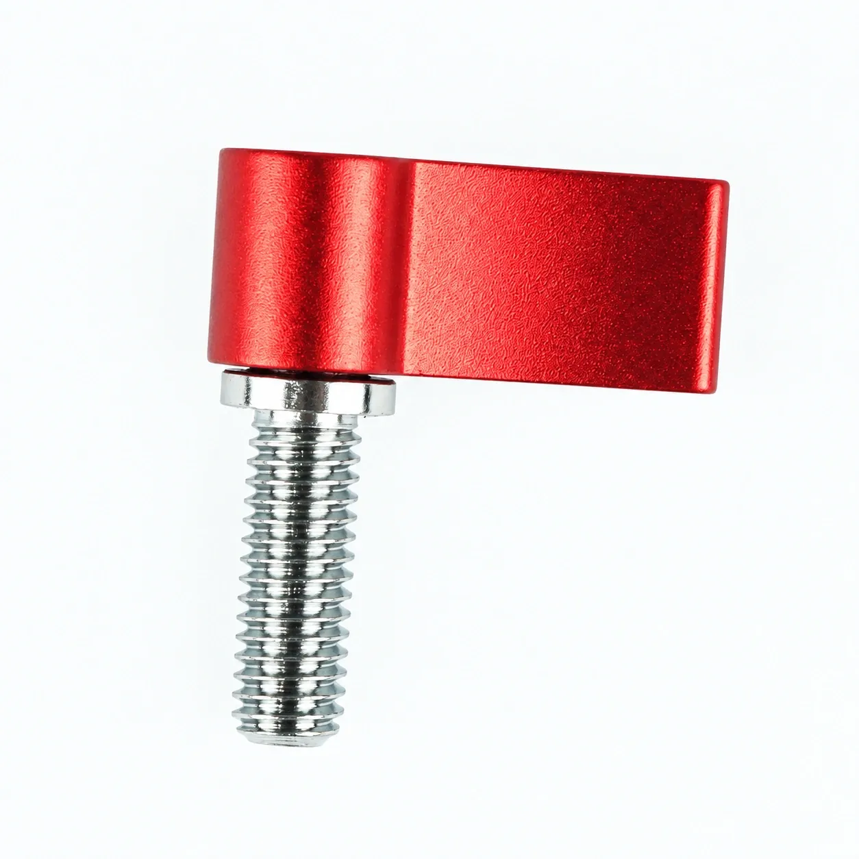 HBZ-6LR — Hand Screw M6x17 L Shape สีแดง