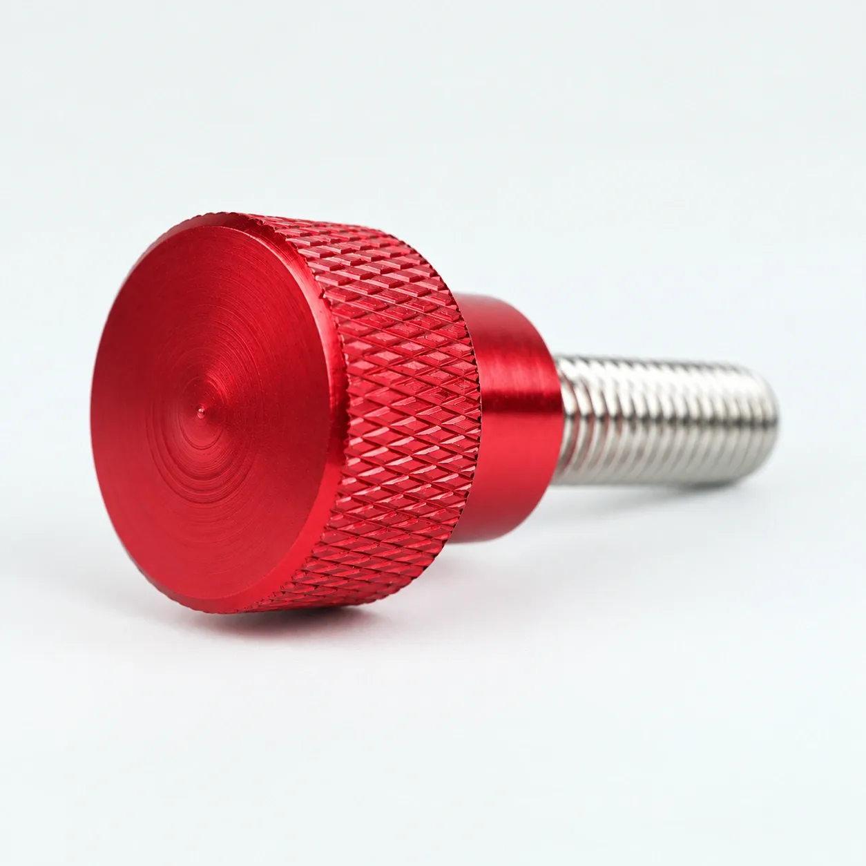 HBZ-825RR — Hand Screw อลูมิเนียม สีแดง M8 25มม.