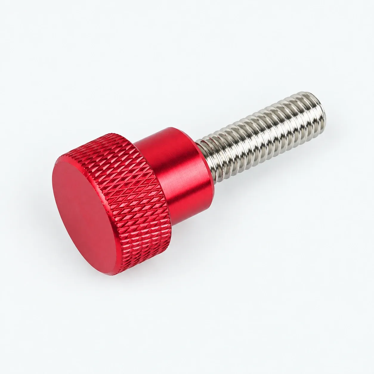 HBZ-825RR — Hand Screw อลูมิเนียม สีแดง M8 25มม.