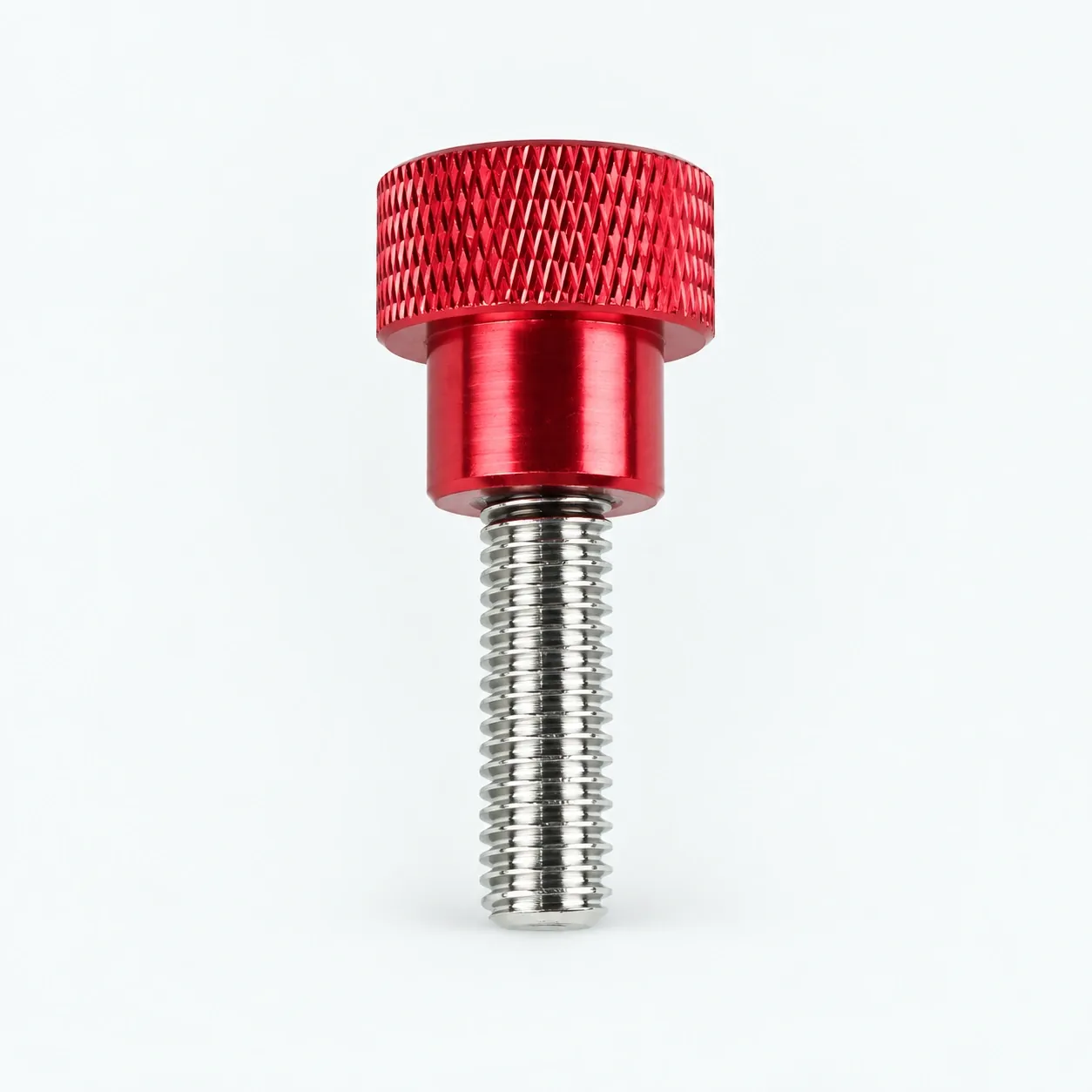 HBZ-825RR — Hand Screw อลูมิเนียม สีแดง M8 25มม.