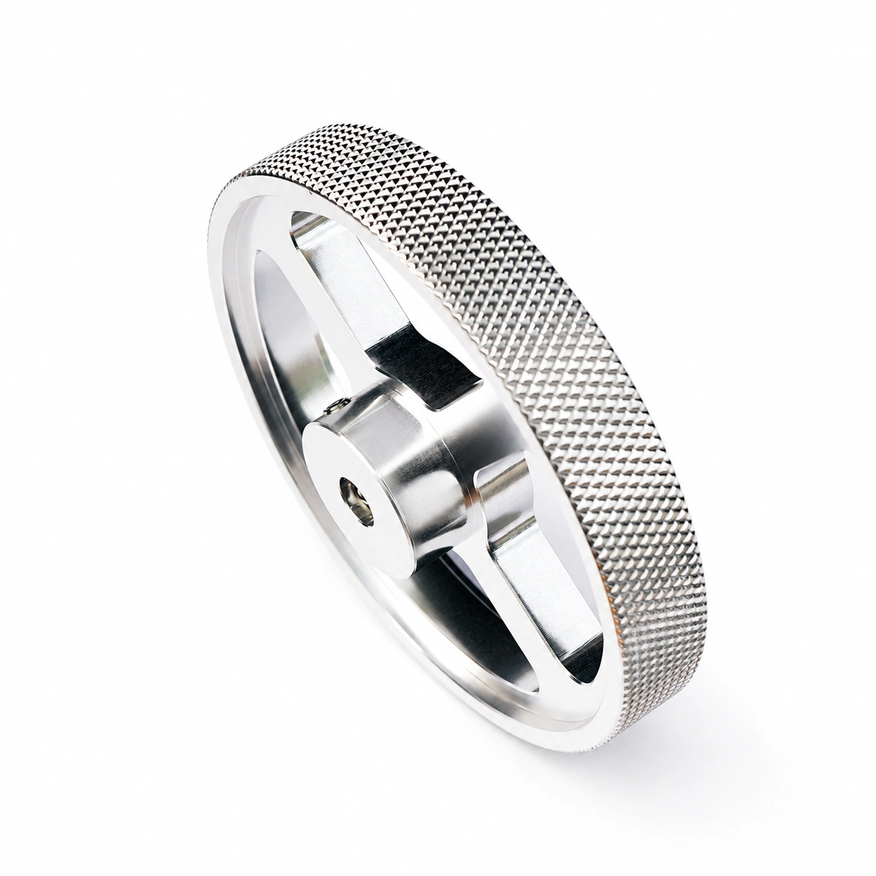 HFA-31 — Hand Wheel อลูมิเนียมเส้นรอบวง 300mm รู 8mm
