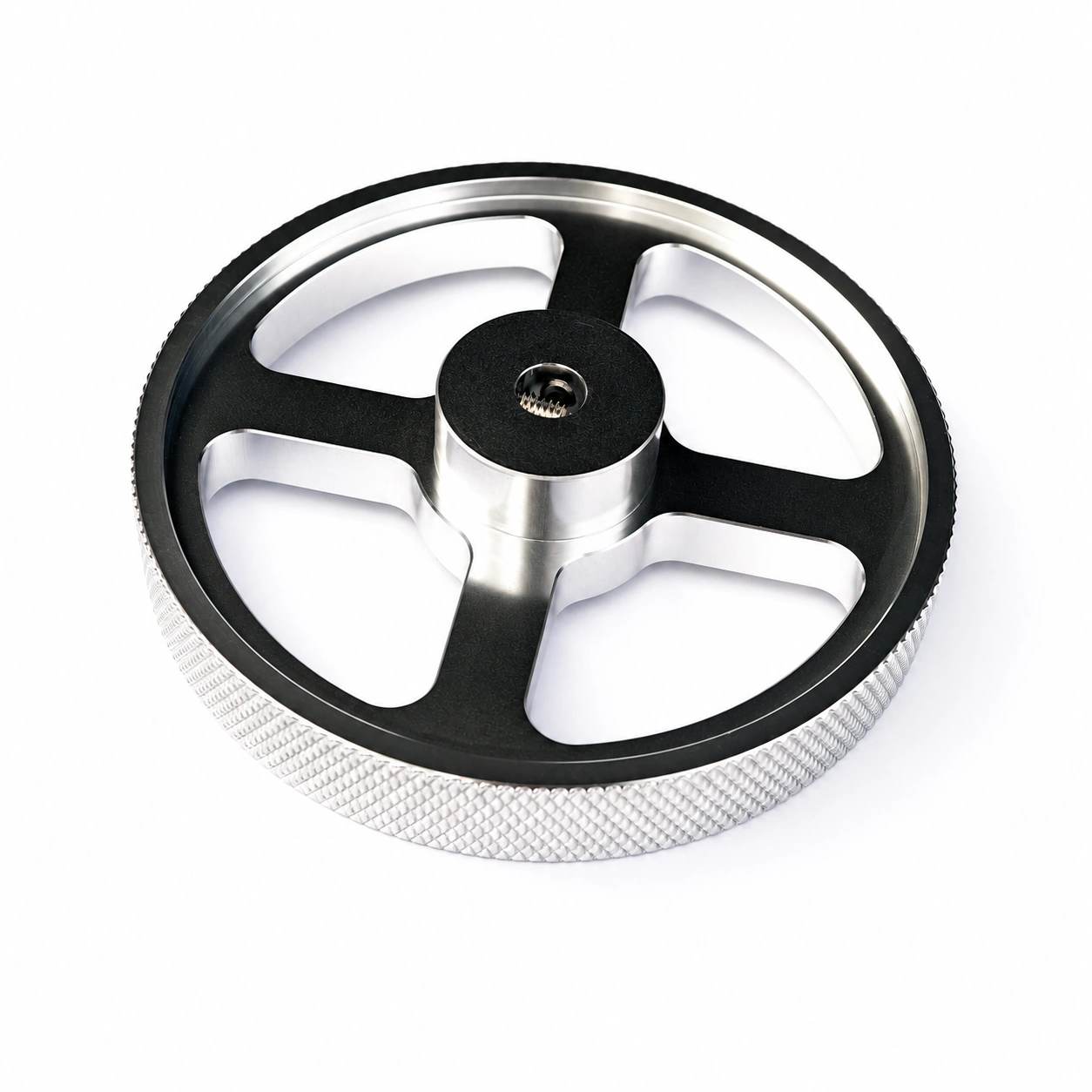HFA-31 — Hand Wheel อลูมิเนียมเส้นรอบวง 300mm รู 8mm