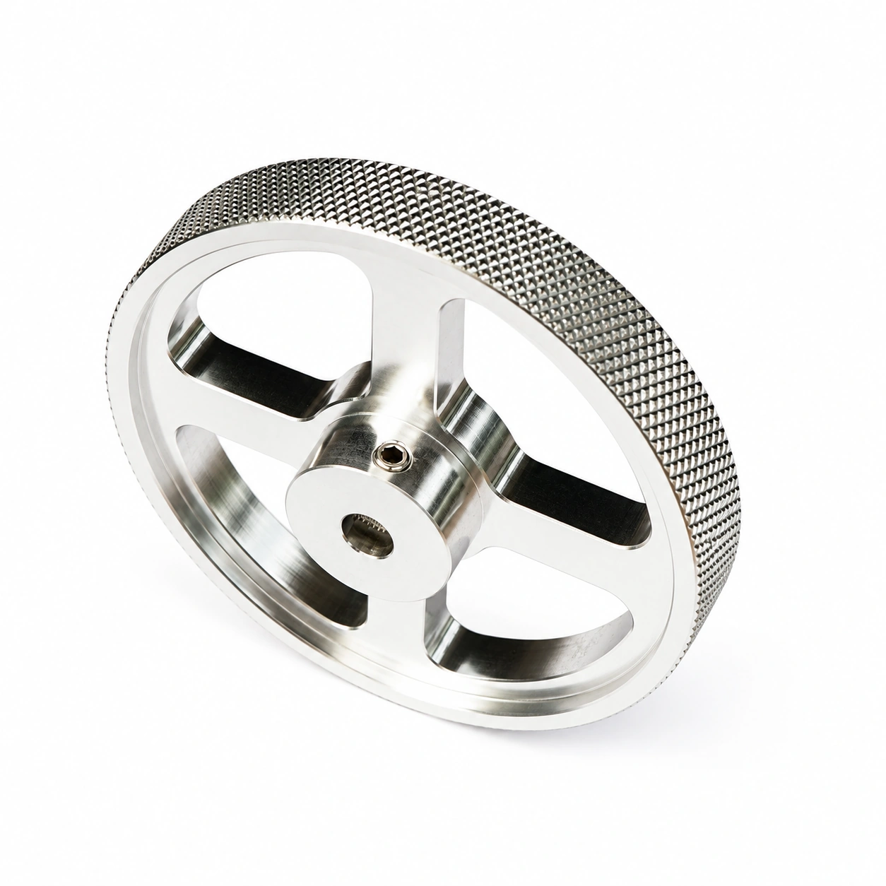 HFA-31 — Hand Wheel อลูมิเนียมเส้นรอบวง 300mm รู 8mm