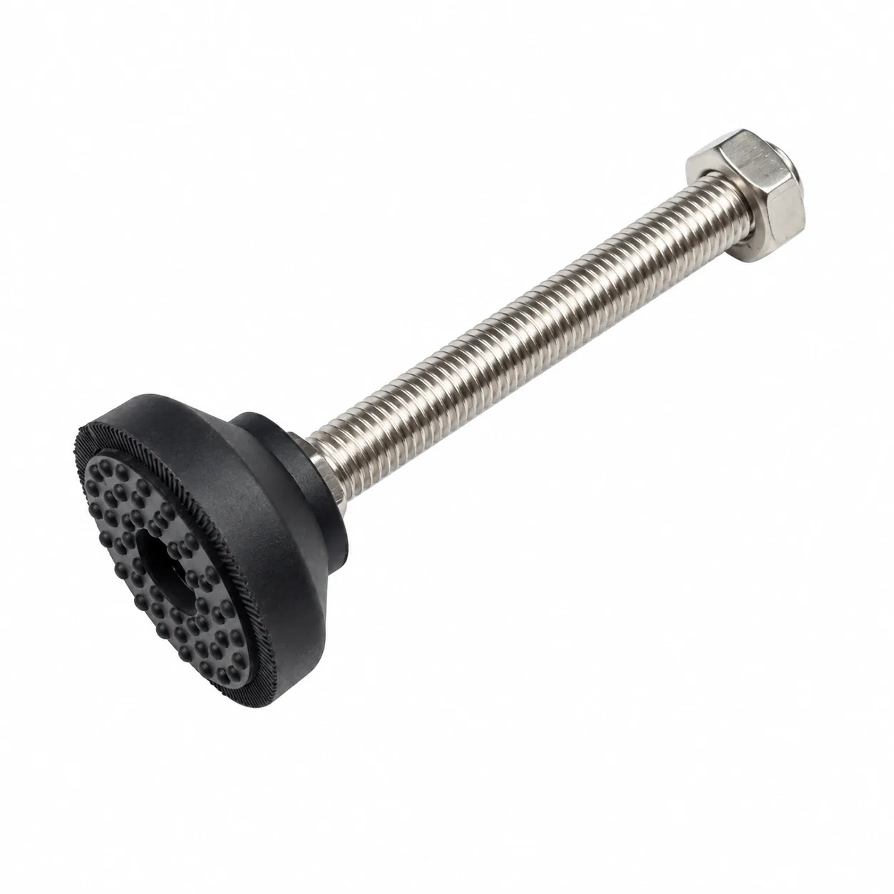 IBB-121F — ขาฉิ่งยาง D50 M12x100 ขาตรง