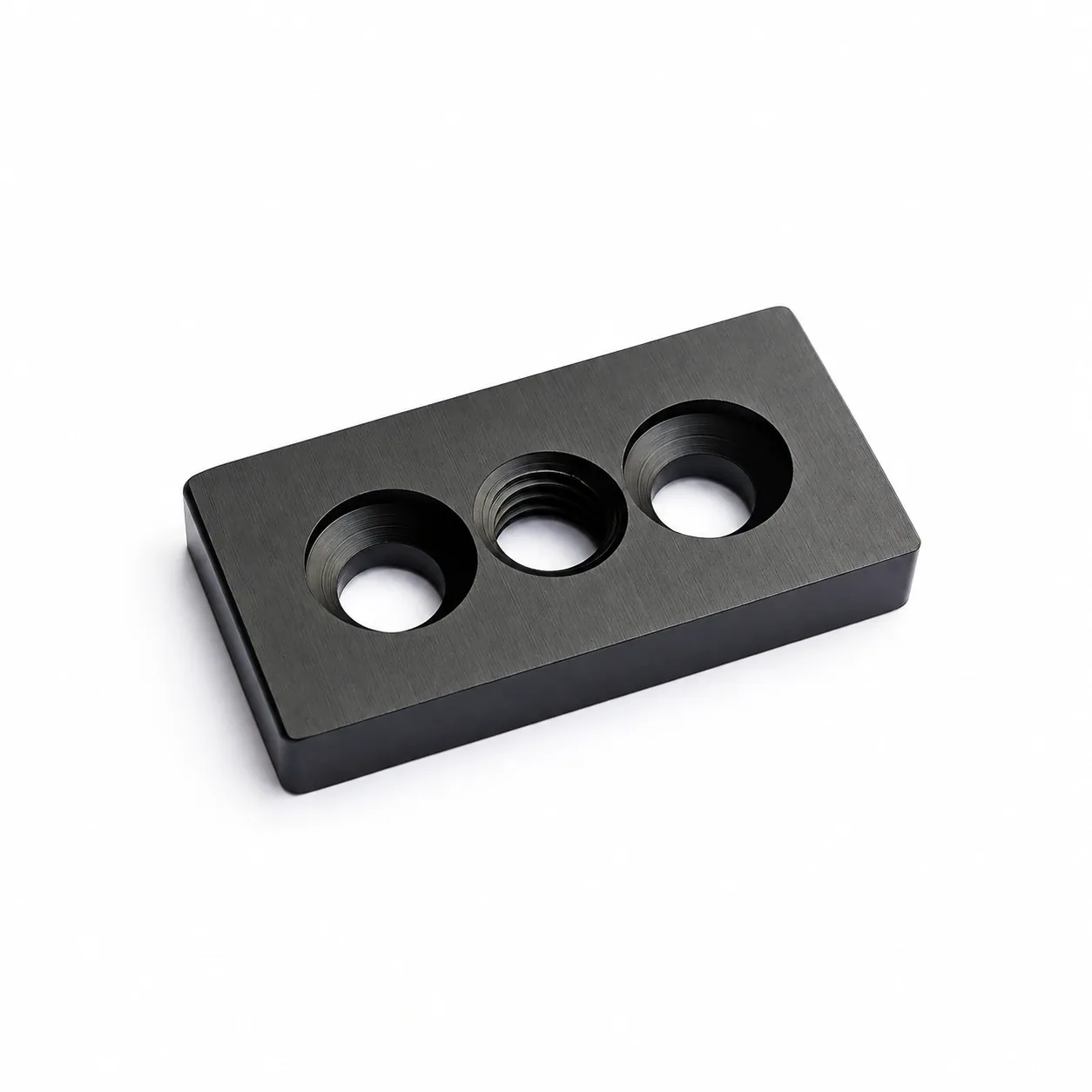 IEZ-248B — Foot Base 20x40mm M8 สีดำ