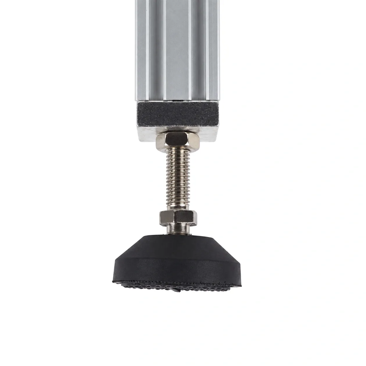 IEZ-448B — Foot Base 40x40mm V-Slot M8 สีดำ