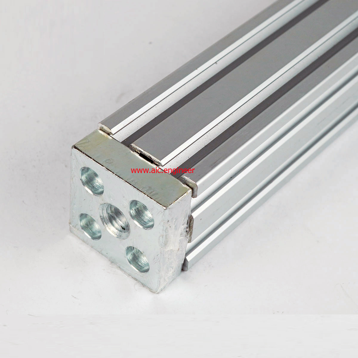 IEZ-48 — Foot Base 40x80mm เหล็ก M16