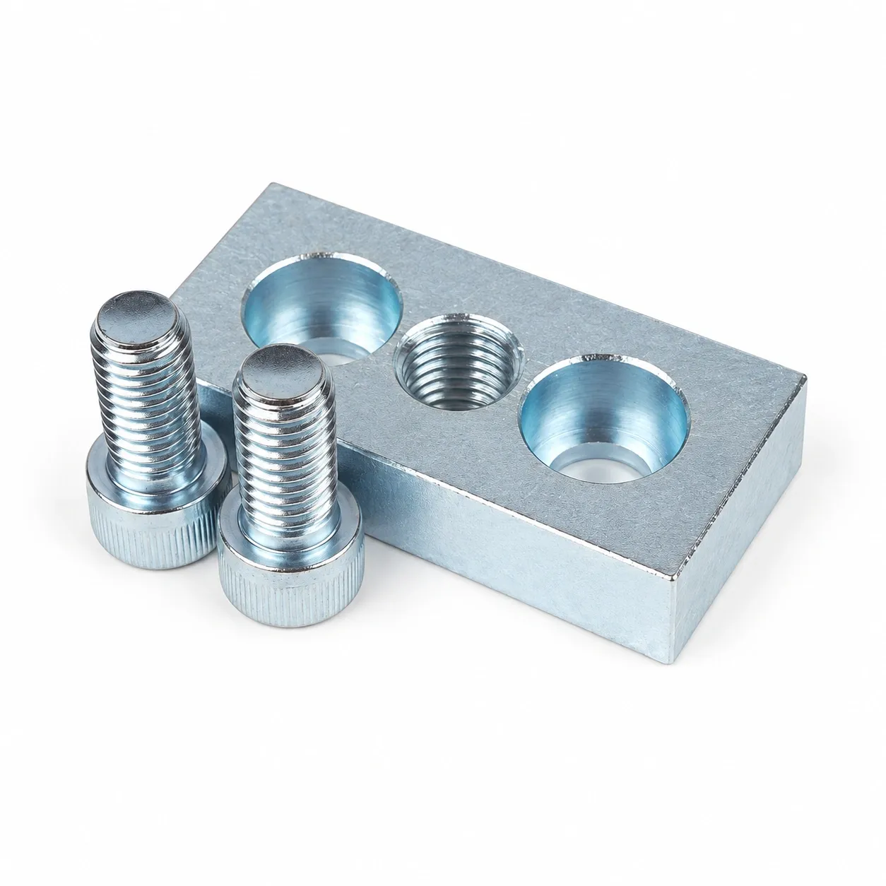IEZ-48 — Foot Base 40x80mm เหล็ก M16