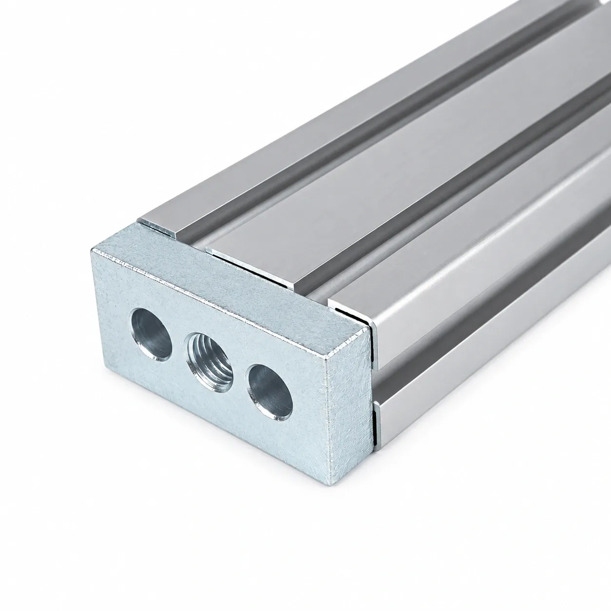 IEZ-48 — Foot Base 40x80mm เหล็ก M16