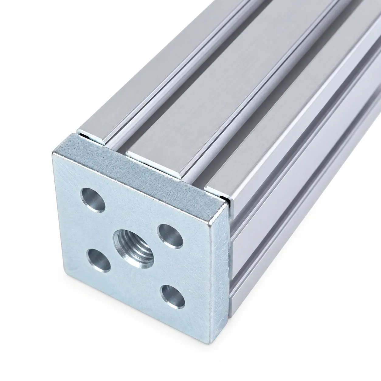 IEZ-6 — Foot Base 60x60mm เหล็ก M16