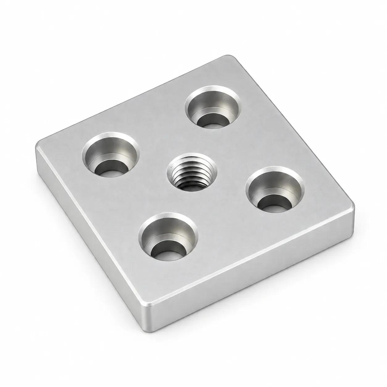 IEZ-6A — Foot Base 60x60mm M12