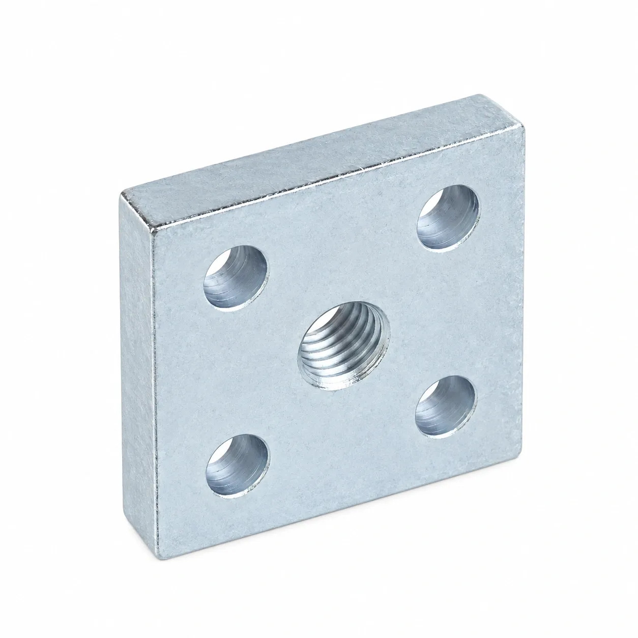 IEZ-8 — Foot Base 80x80mm เหล็ก M20