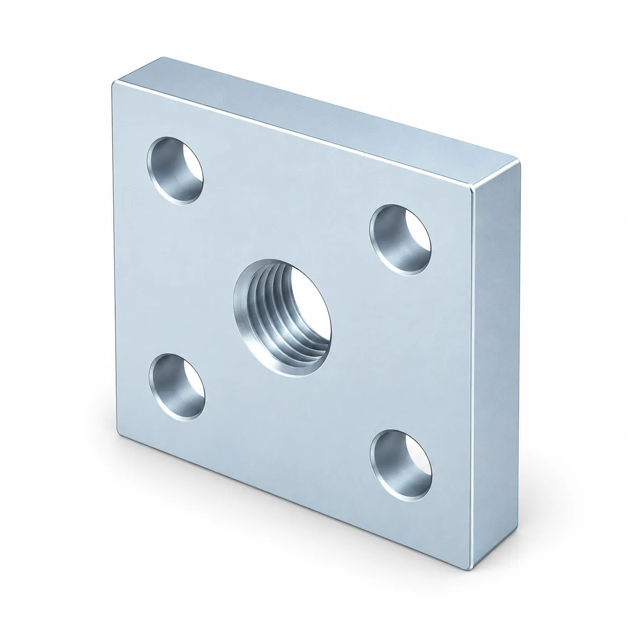 IEZ-8A12 — Foot Base 80x80mm M12
