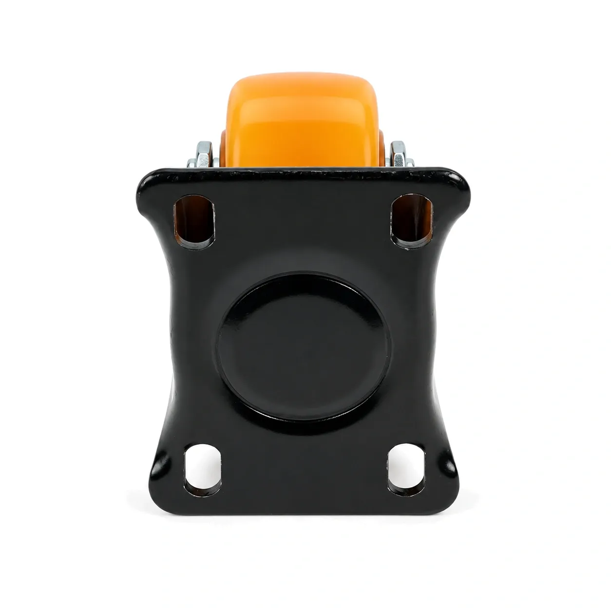 IFA-2F — ล้อยูรีเทนส้ม 2นิ้ว แป้นตาย